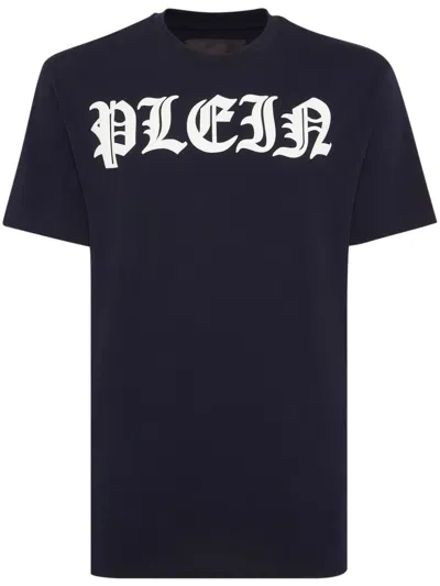 Philipp Plein Gothic T-shirt In Blue