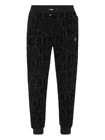Philipp Plein Gothic Track Pants In Black