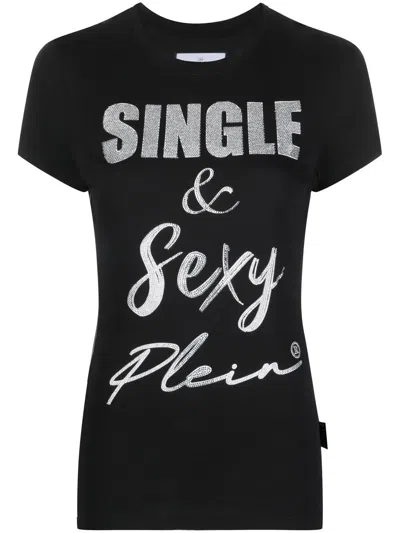Philipp Plein Graphic-print Cotton T-shirt In Black