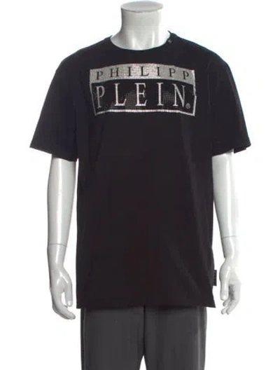 Pre-owned Philipp Plein Graphic Print Crew Neck T-shirt In Multi