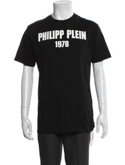 Pre-owned Philipp Plein Graphic Print Crew Neck T-shirt In Multi