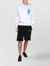 Philipp Plein Graphic Print Hoodie Multicolor Splatter