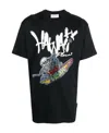 Philipp Plein Graphic-print Short-sleeved T-shirt In Black