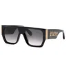 Philipp Plein Grey Gradient Browline Ladies Sunglasses Spp094m 0700 54