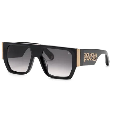 Philipp Plein Grey Gradient Browline Ladies Sunglasses Spp094m 0700 54