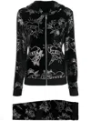 Philipp Plein Jogginganzug Aus Samt In Black