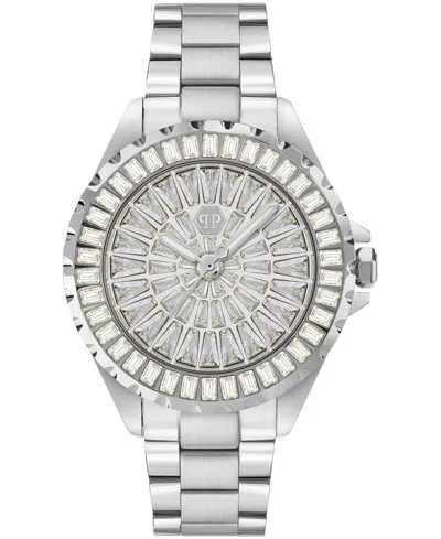 Philipp Plein Plein Heaven 34mm Watch In Metallic