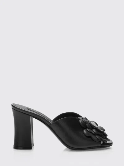 Philipp Plein Heeled Sandal Woman In Black