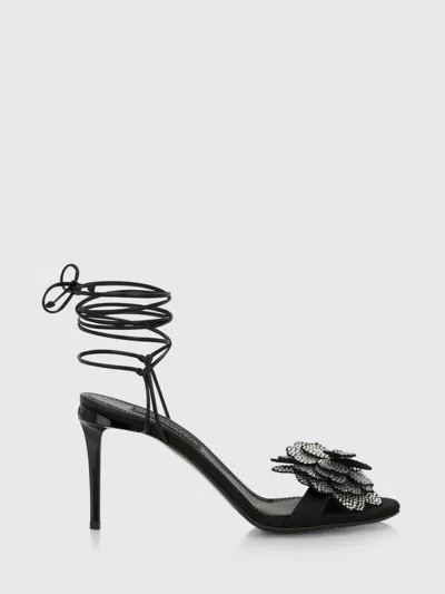 Philipp Plein Heeled Sandal Woman In Black