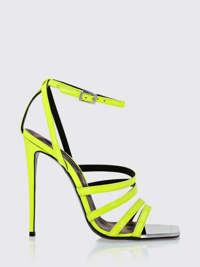 Philipp Plein Heeled Sandal Woman Color Yellow In Multi