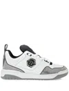 Philipp Plein Hexagon Crystal Low-top Sneakers In White