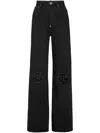 Philipp Plein Hexagon Jeans In Blue