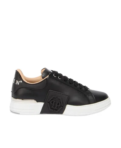 PHILIPP PLEIN PHILIPP PLEIN HEXAGON LACE-UP SNEAKERS