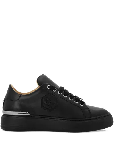 PHILIPP PLEIN HEXAGON LO-TOP SNEAKERS
