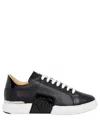 PHILIPP PLEIN HEXAGON LO-TOP SNEAKERS