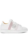 Philipp Plein Hexagon Lo-top Sneakers In White