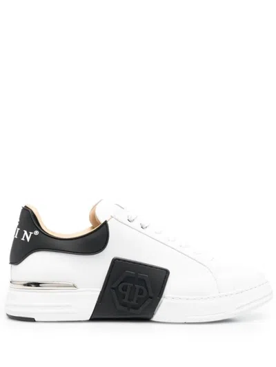 Philipp Plein Hexagon Lo-top Sneakers In Multi