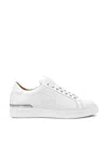 Philipp Plein Hexagon Logo Low-top Sneakers In White
