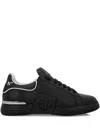 Philipp Plein Hexagon-logo Sneakers In Black