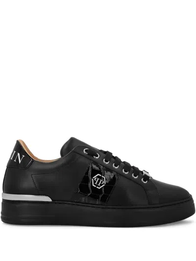 Philipp Plein Hexagon Low-top Sneakers In Black