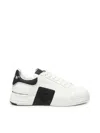 Philipp Plein Nappa Leather Sneakers Low Top Hexagon In Multi