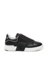 Philipp Plein Nappa Leather Sneakers Low Top Hexagon In Multi