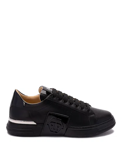 PHILIPP PLEIN HEXAGON LOW-TOP SNEAKERS