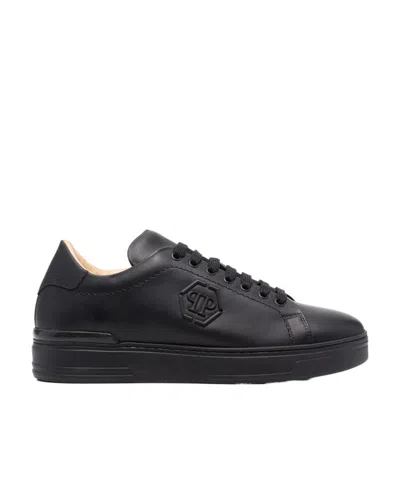 Philipp Plein Hexagon Low-top Sneakers In Black