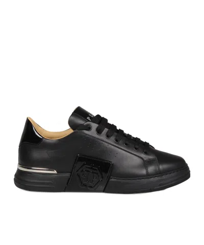 PHILIPP PLEIN PHILIPP PLEIN HEXAGON LACE-UP SNEAKERS