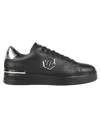 Philipp Plein Hexagon Lo-top Sneakers In Black/black