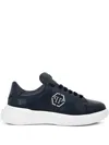 Philipp Plein Hexagon Low-top Sneakers In Blue
