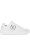 Philipp Plein Hexagon Low-top Sneakers In White