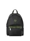 Philipp Plein Hexagon-monogram Backpack In Black