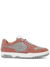 Philipp Plein Hexagon Panelled Low-top Sneakers In Pink