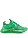 Philipp Plein Hexagon Runner Sneakers In Green