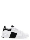 Philipp Plein Nappa Leather Sneakers Low Top Hexagon In Multi