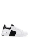 Philipp Plein Nappa Leather Sneakers Low Top Hexagon In Multi