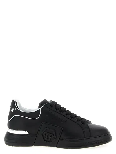 PHILIPP PLEIN HEXAGON SNEAKERS BLACK