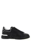 Philipp Plein Modern Hexagon Design Sneakers In Black