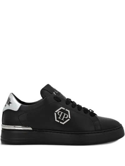 Philipp Plein Hexagon Sneakers In Black
