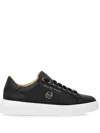 Philipp Plein Hexagon Sneakers In Black