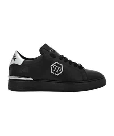 Philipp Plein Hexagon Sneakers In Black