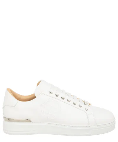 Philipp Plein Hexagon Sneakers In White