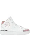 Philipp Plein Hexagon Sneakers In White