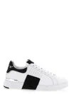 Philipp Plein Nappa Leather Sneakers Low Top Hexagon In Multi
