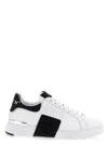 Philipp Plein Nappa Leather Sneakers Low Top Hexagon In Multi
