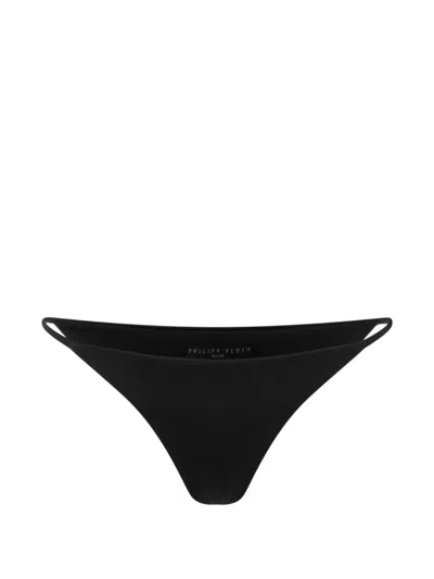 Philipp Plein Hexagon String Briefs In Black