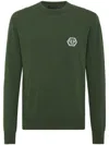 Philipp Plein Hexagon Sweater In Green
