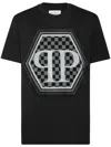 Philipp Plein Hexagon T-shirt In Black