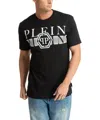 Philipp Plein Man T-shirt Black Size L Cotton In Black